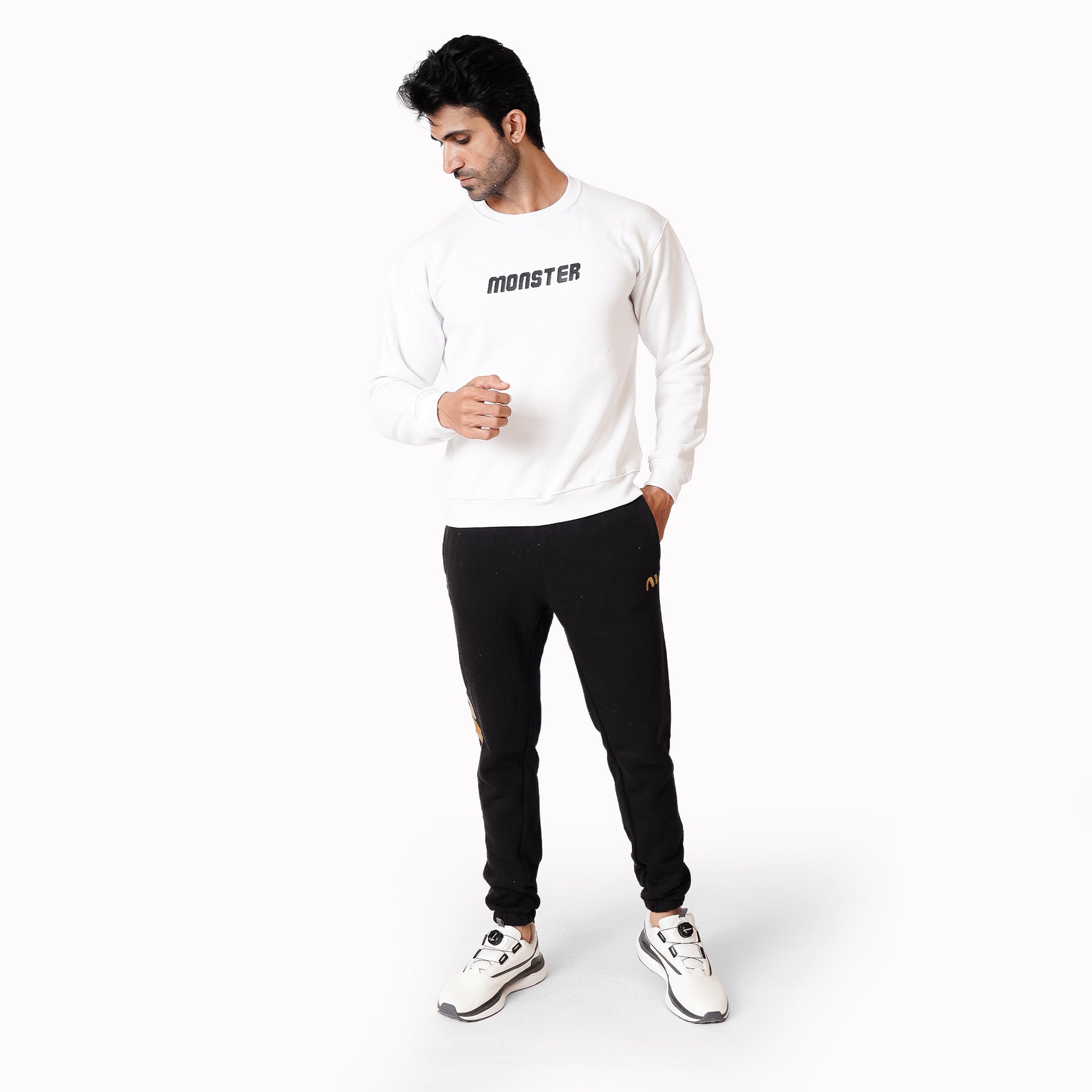 Monster Drop Shoulder Sweatshirt For Men