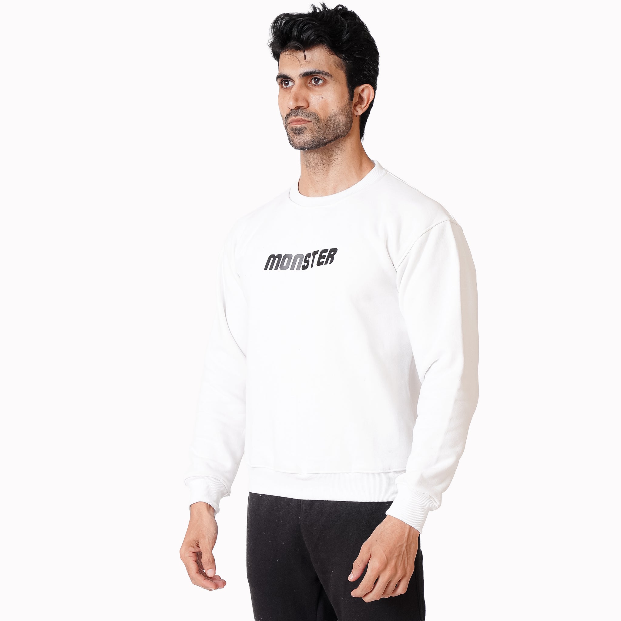 Monster Drop Shoulder Sweatshirt For Men