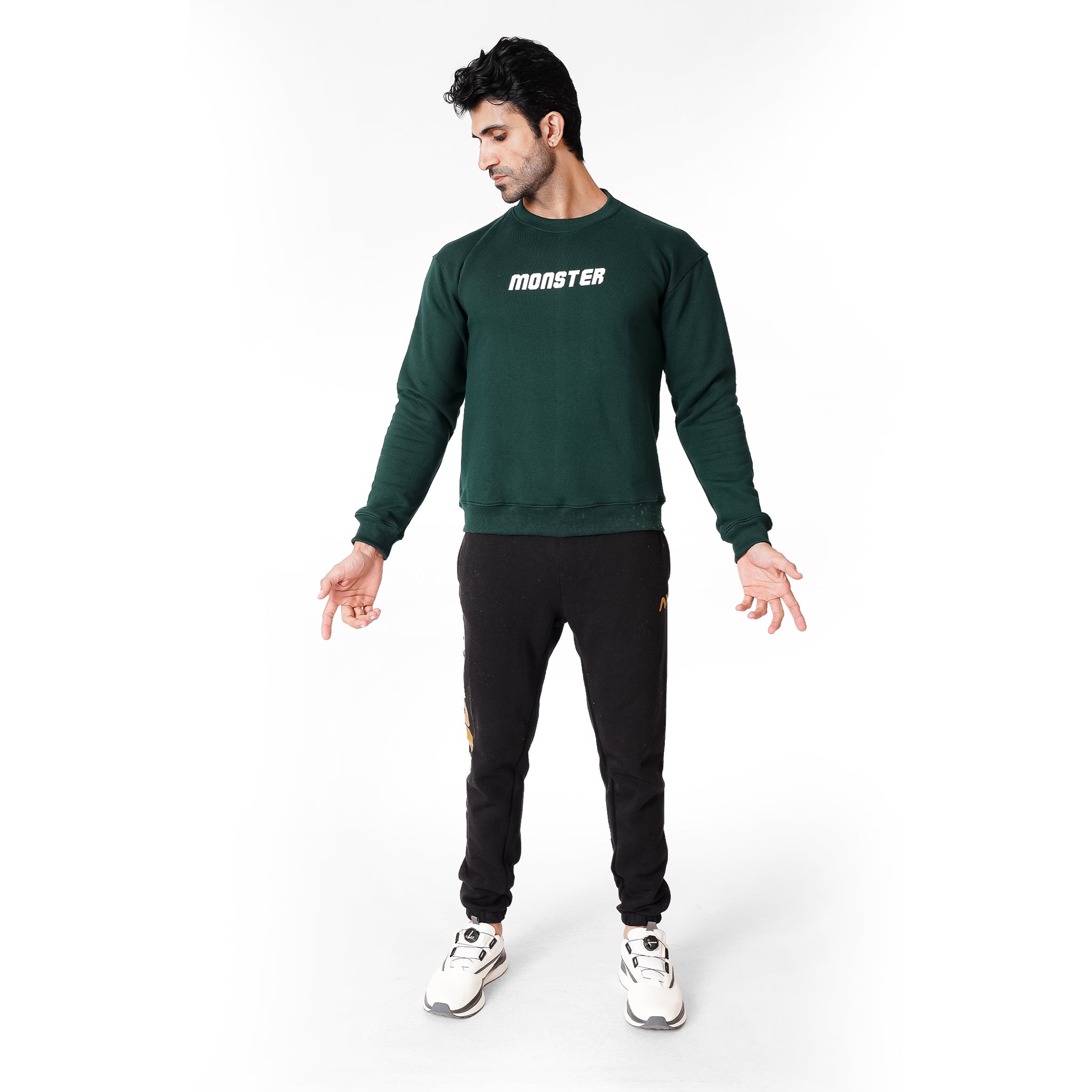 Monster Drop Shoulder Sweatshirt For Men