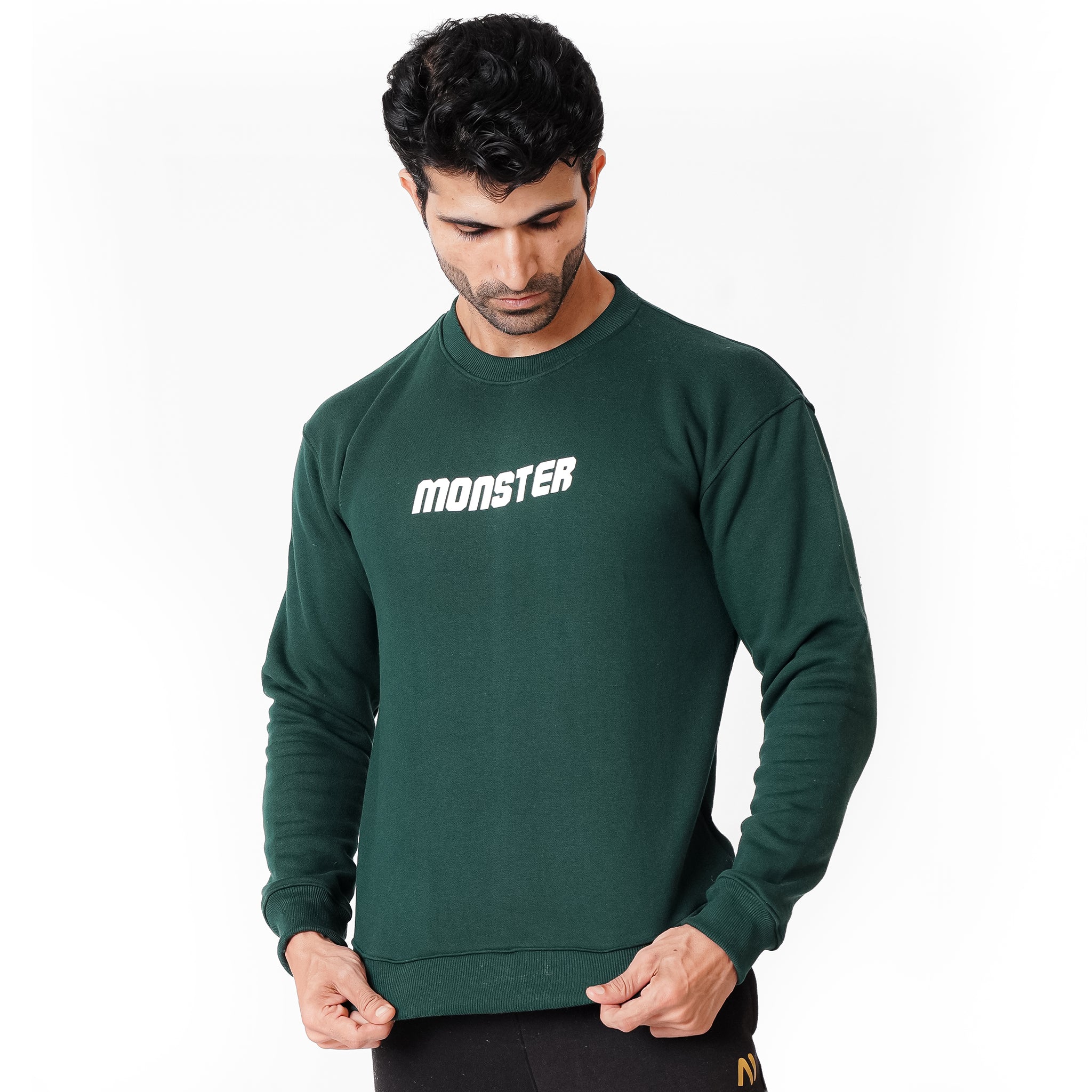 Monster Drop Shoulder Sweatshirt For Men