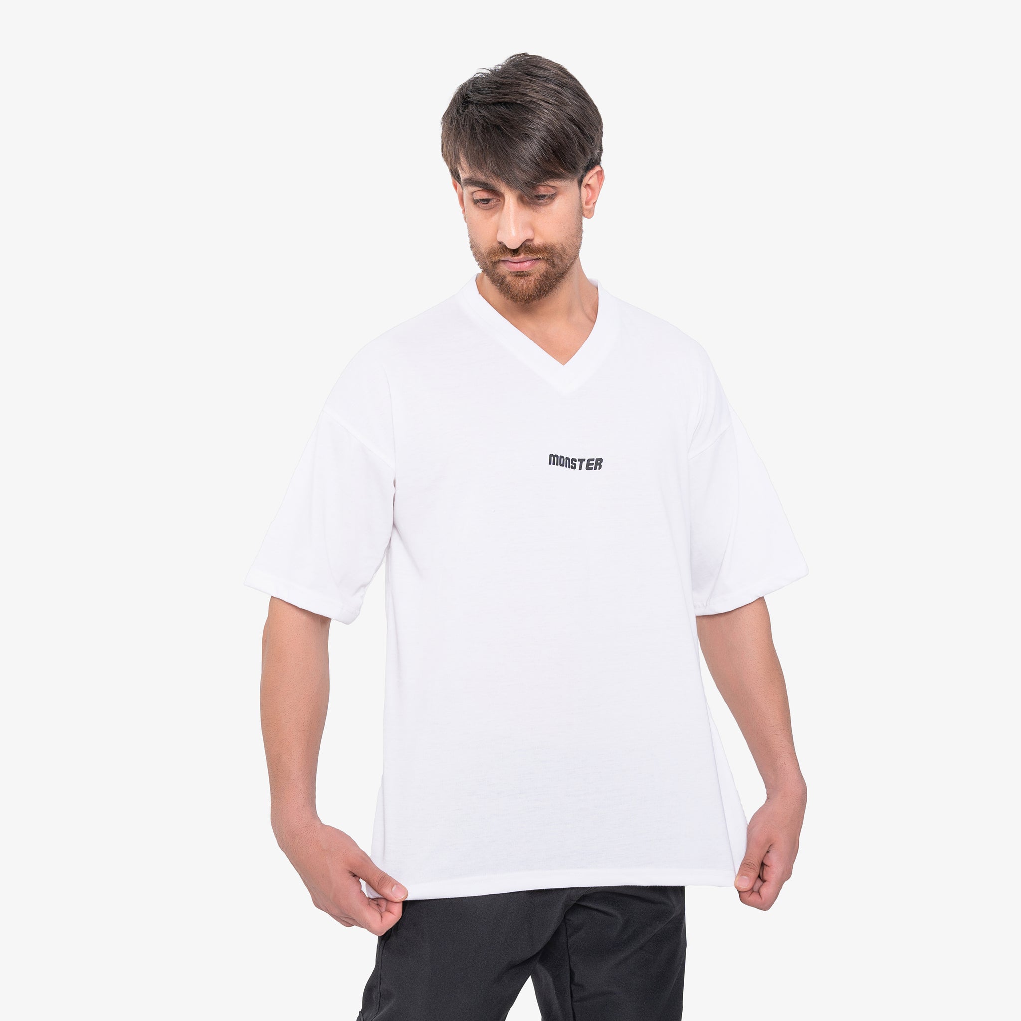 V-Neck Essential Oversized Tee
