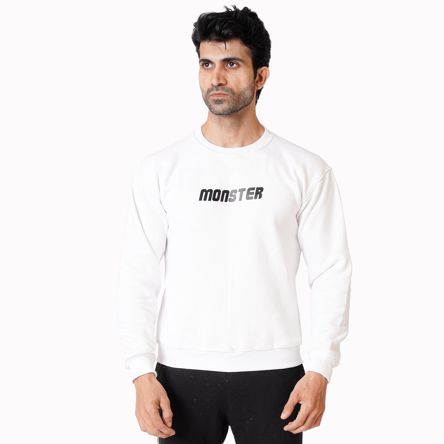 Monster Drop Shoulder Sweatshirt For Men