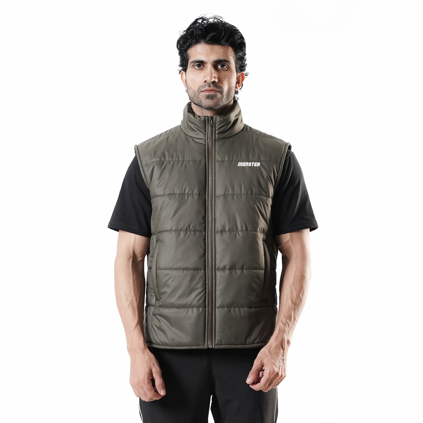 Monster Apex Sleeveless Puffer