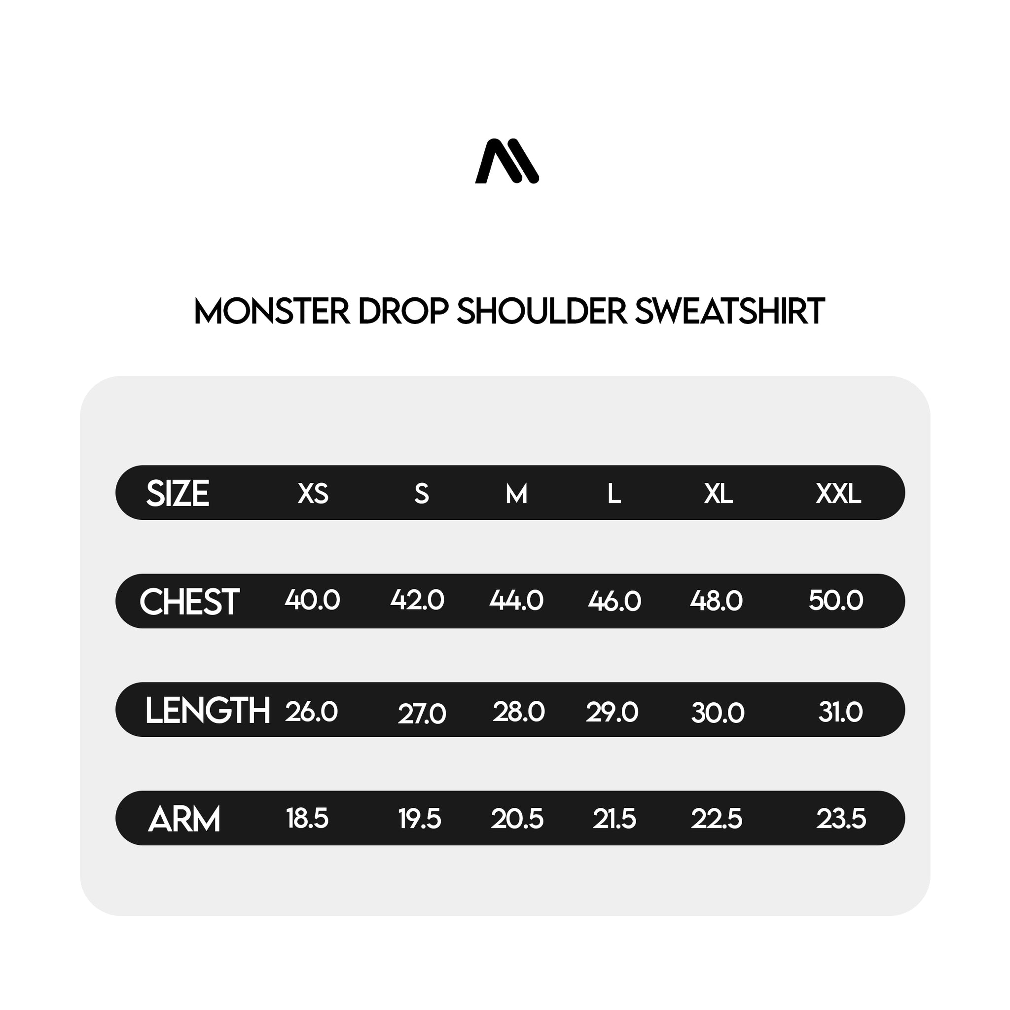 Monster Drop Shoulder Sweatshirt For Men