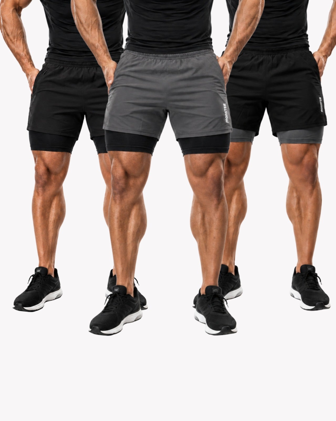 Pack of 3 - Flexor Training Shorts