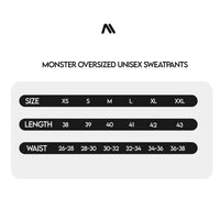 Monster Unisex Oversized Sweatpants