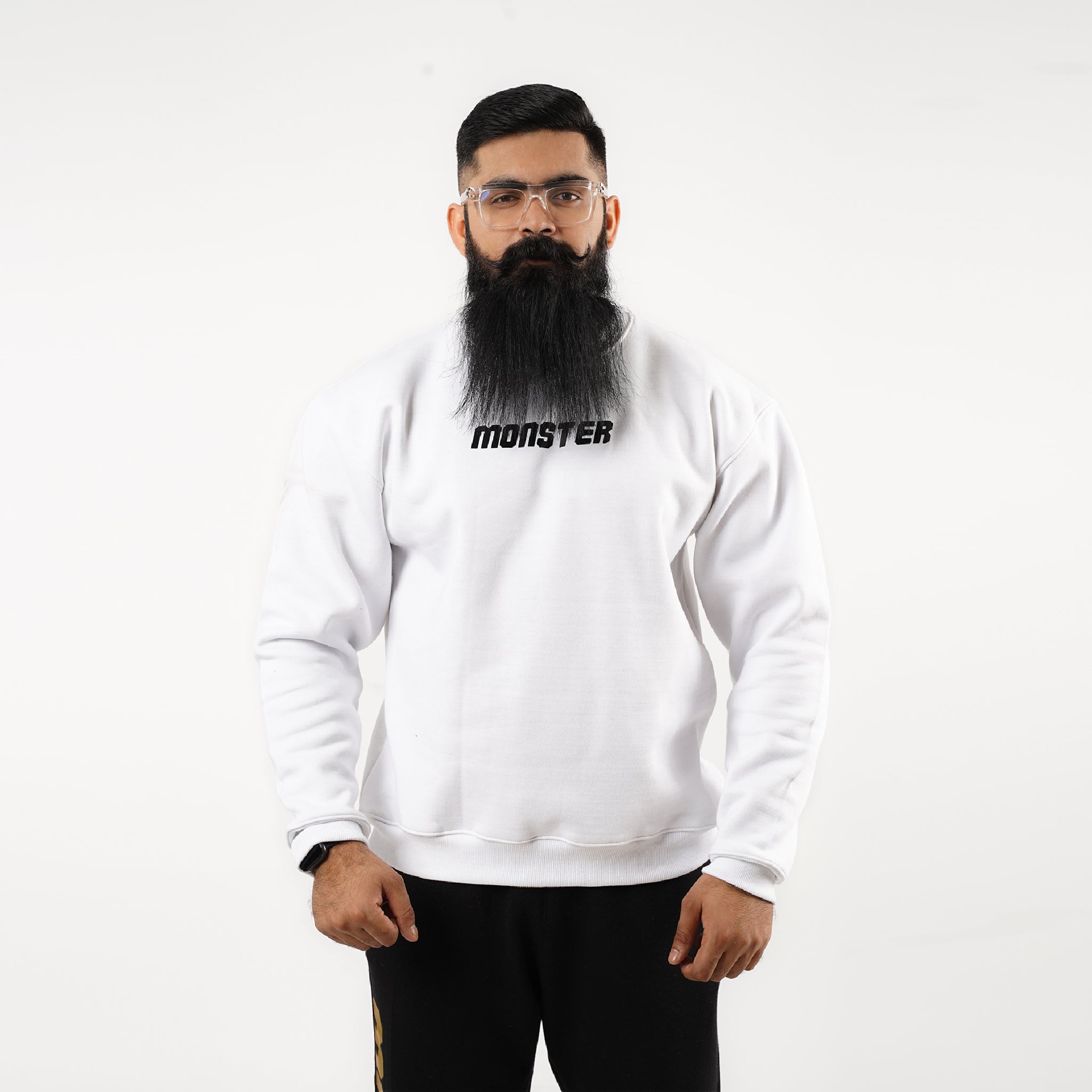 Monster Drop Shoulder Sweatshirt For Men